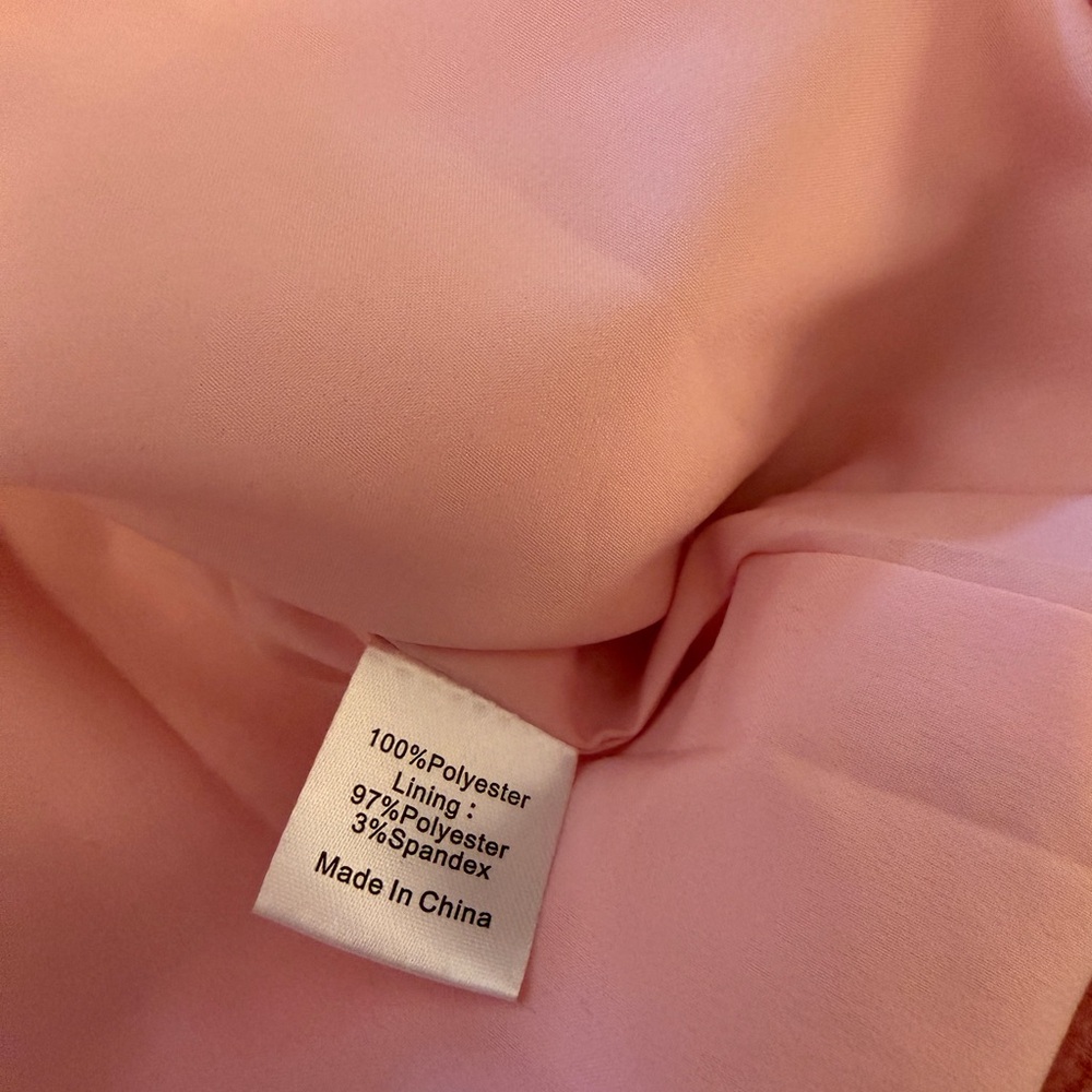 NWT Tuckernuck Pink Braided-Trim Midi Shift Dress - Picture 7 of 7